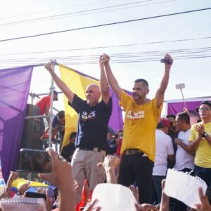 Zulia: Gran caminata de la Victoria en Lagunillas en apoyo a Omar Prieto y Leonidas González