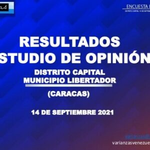 Demoledor resultado para la Plataforma Unitaria el estudio de Opinión de VARIANZA para las elecciones del #21Nov 2021 Vea Opine