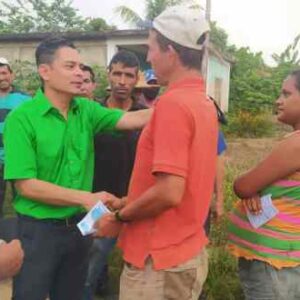 Carlos Luis Pérez: Habitantes de “El Cambio” y “Sol de Justicia”, recibieron con gran ovación a su candidato a la Alcaldía de Guanare