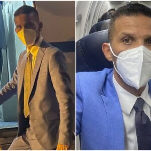 Unos se van y otros regresan: Gilbert Caro «huyo» apoyado por los militares del régimen vía vuelo comercial