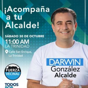 Reelección en Baruta: Darwin González lanzará su campaña este sábado