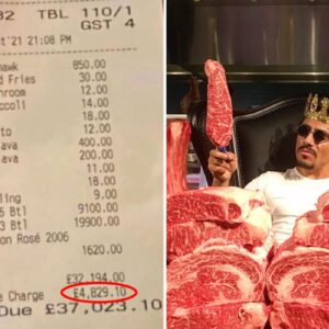 Por querer competir con la boliburguesía: Comieron en el restaurante de Salt Bae y solo el servicio costó miles de dólares