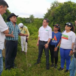 La problematica del agua en Guanare: Carlos Luis Pérez y José Ruiz Parra visitaron sector Los Cocos del Parcelamiento La Libertad