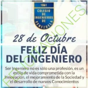 28 de octubre: Día del Ingeniero