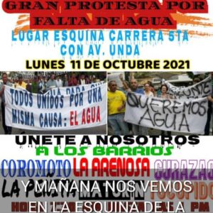 Ante la ineficiencia de Hidrosportuguesa: Guanareños saldrán a protestar por sed de agua y mucho más…