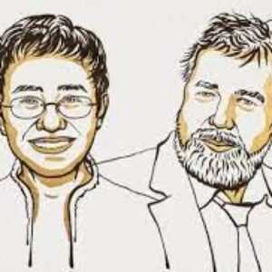 Por primera vez: Premio Nobel de Paz a 2 periodistas por la libertad de prensa