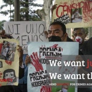 La Federación Internacional de Periodistas urge a poner fin a la impunidad contra profesionales y medios