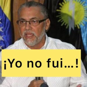 ¡Yo no fui…! Por José Aranguibel Carrasco