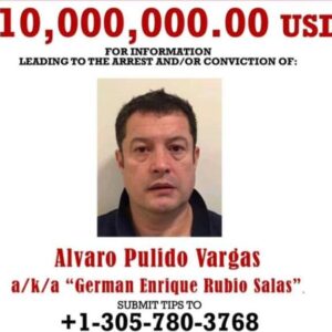 Se busca: EEUU ofrece recompensa por socio de Álex Saab, Álvaro Pulido Vargas