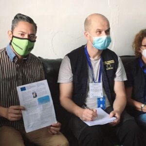 Observadores de la UE: Se reunieron con Carlos Luis Pérez y partidos políticos de la alianza en Guanare