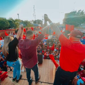 Zulia: Militancia del PSUV de Cabimas y Lagunillas muestra apoyo a reelección de candidatos