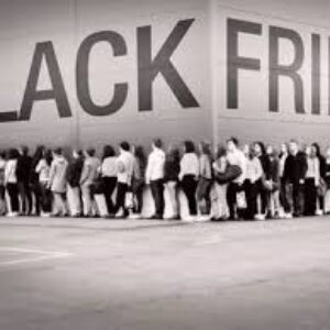 En español: «viernes negro», alternativa a Black Friday