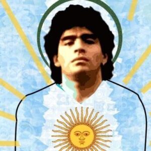 Aunque usted no lo crea: Primer bautizo en la iglesia de Maradona