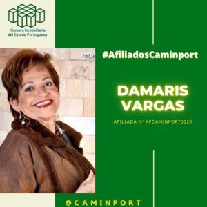 Damaris Méndez de Vargas: Afiliada a la Cámara Inmobiliaria de Venezuela