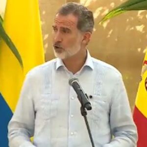 Rey de España felicitó al gobierno de Colombia como «ejemplo de humanidad» al acoger a un dos millones de venezolanos que huyen de la crisis social y política de su país