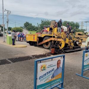 Zulia: En San Francisco se verterán más de 1500 toneladas de asfalto