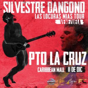 Silvestre Dangond regresa a Venezuela esta vez al Caribbean Mall de Puerto La Cruz y alCCCT