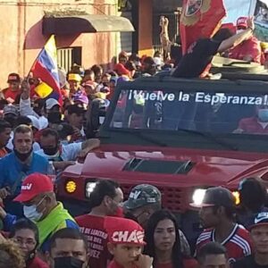 Dinastía Chávez: inició campaña electoral en Barinas con la Caminata de la Esperanza