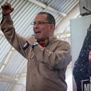 Un Jorge Arreaza desesperado grita desde Barinas: «No vine a hacer lo que me dicen Adán o Argenis Chávez» Vea vídeo