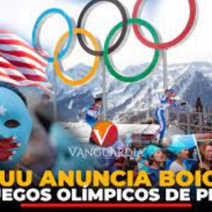 EE.UU. lleva diferencias con China a los Olímpicos de invierno; anuncia boicot diplomático