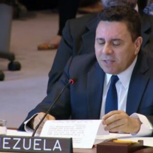 Afirma Samuel Moncada: Mayoría de países de la ONU confirman credenciales de Nicolás Maduro como Presidente