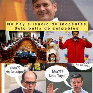 Caiga Quien Caiga Por Angel Monagas: No hay silencio de inocentes solo bulla de los culpables