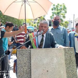 Valmore Betancourt fue investido como el nuevo alcalde de Guanarito