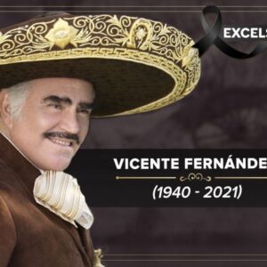 México pierde uno de sus mayores exponentes: Falleció Vicente Fernández a los 81 años de edad