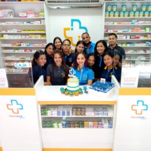 Merchandising de gestión de Farmacia Farma-Luz en San José de Guanipa al Sur del estado Anzoategui