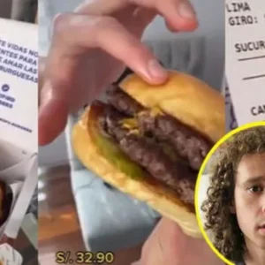 Hamburguesas 🍔 de Luisito comunica “fasfu” con pelos y crudas