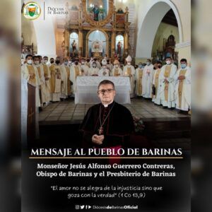 Mensaje al pueblo de la Diócesis de Barinas
