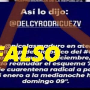 Régimen de Nicolás niega regreso de esquema 7+7: Ministro de Información desmiente fake news sobre supuesto inicio de la semana radical