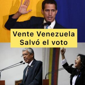Vente Venezuela coherente con su discurso salva el voto de continuidad de Guaidó y de la AN 2015 y ABP Ledezma ¿Por que no?