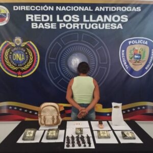 Portuguesa: PNB da golpe certero y detiene a mujer con más de un kilo de presunta droga