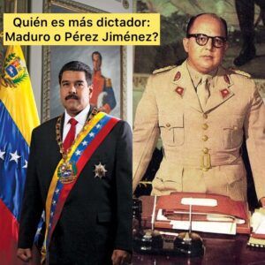 Consulta de hoy: Caiga Quien Caiga responda, OPINE: Entre Nicolás Maduro y Marcos Pérez Jiménez, ¿Quién es más DICTADOR?