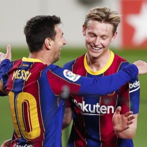 De Jong: «Seguimos echando de menos a Messi»