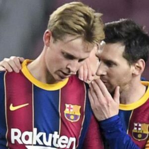 De Jong desvela cómo se enteró de la marcha de Messi