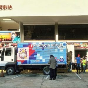Corpozulia junto al ejército bolivariano con el programa farmacia móvil realizó jornada farmacéutica en su sede para las comunidades zulianas