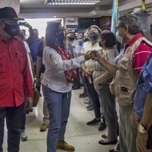 Corpozulia recibe a la vicepresidenta del PSUV Jacqueline Faría