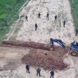 La Fuerza Armada de Venezuela continua avance para destruir campamentos de narcotraficantes colombianos