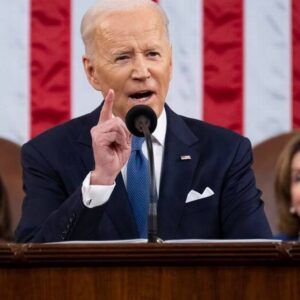 El acertijo del discurso del Estado de la Unión: ‘A por él’ o ‘A por ellos’, el enigmático final de Biden desconcierta a EEUU