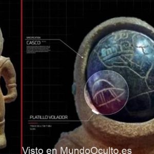 Estatua de un Antiguo Astronauta de tres mil años de antigüedad encontrada en Capadocia, Turquía
