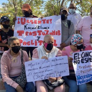 Pacientes oncológicos claman al Consejo Legislativo Zuliano por ayuda para sus tratamientos