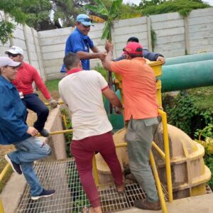 En Miranda continúan trabajos para restablecer el suministro de agua potable