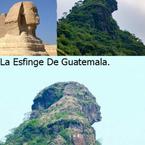 El misterio de la Esfinge De Guatemala.