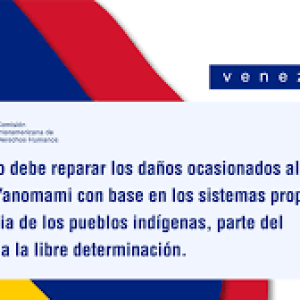Comisión Interamericana de Derechos Humanos condena muerte de Yanomami en Venezuela