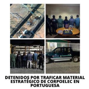 Portuguesa: Ministerio Público imputa por hurto de material estratégico sustraído de la empresa Corpoelec