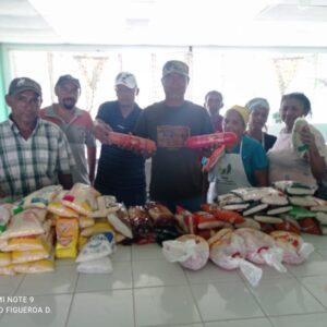 Minitequeros de Guanarito hicieron un significativo aporte al comedor de abuelos
