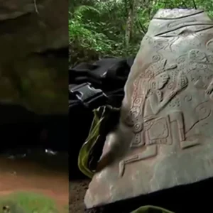 Antiguas piedras de jade encontradas en México, que representan un antiguo contacto alienígena