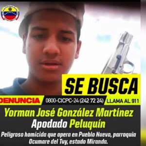 «Alias El Peluquín» buscado por asesinato, secuestro y robo